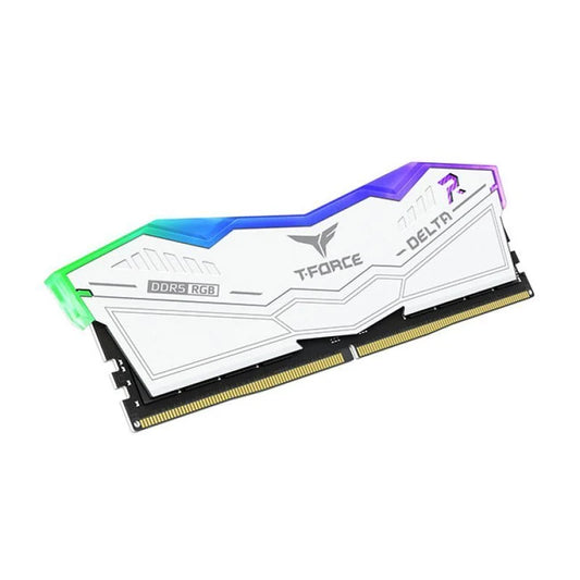 Team Group Delta White RGB DDR5 6000MHz 32GB 2x16GB CL30 AMD EXPO - Intel XMP