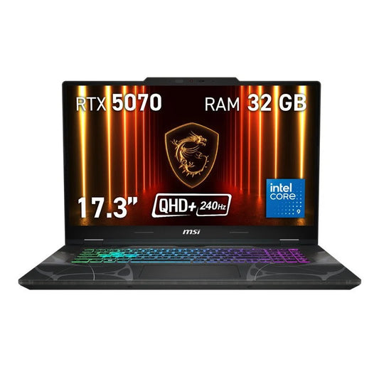 MSI Cyborg 17 17.3 Intel Core 9 270H 32GB QHD RGB 1TB RTX 5070