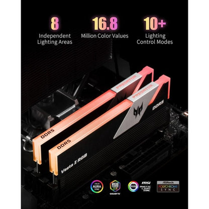 Acer Predator Vesta II RGB DDR5 6000MHz 32GB 2x16GB CL32