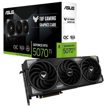 Gráfica ASUS TUF Gaming GeForce RTX 5070 Ti OC 16GB GDDR7 Reflex 2 RTX AI DLSS4