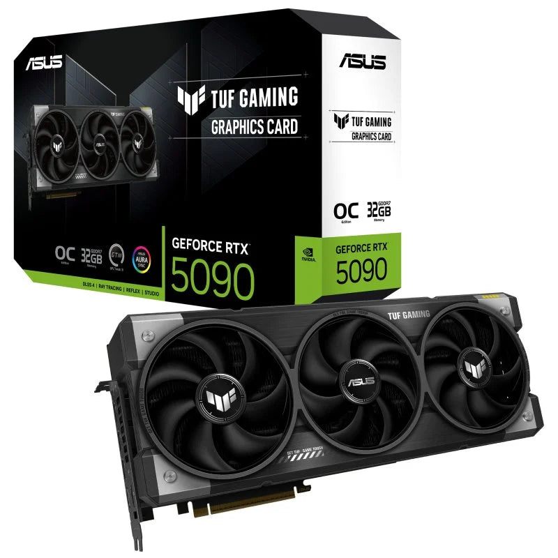 ASUS TUF Gaming GeForce RTX 5090 OC 32GB GDDR7 Reflex 2 RTX AI DLSS4