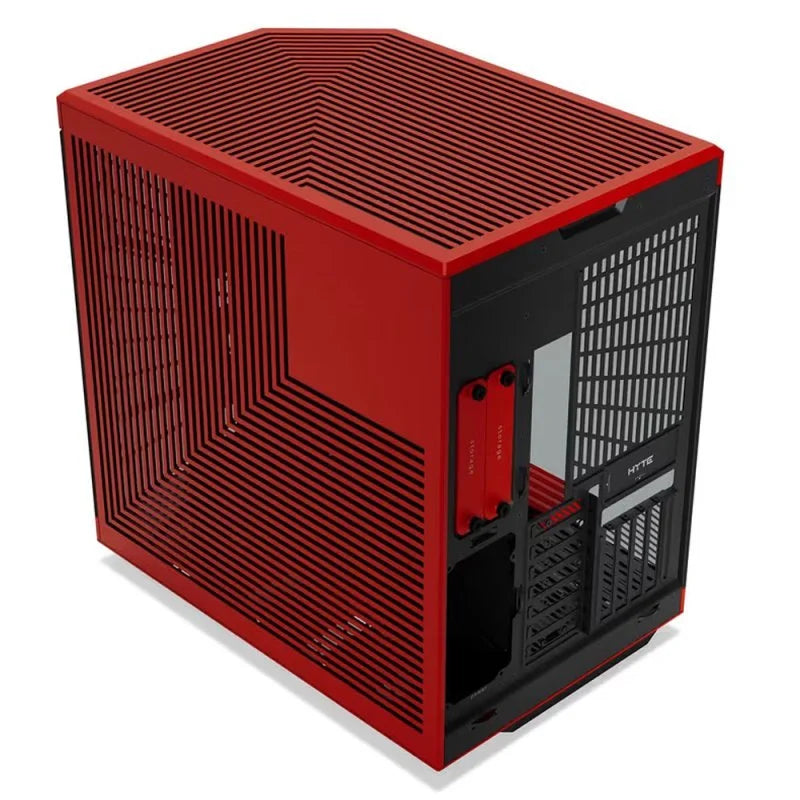 Hyte Y70 Touch Infinite Mid Tower EATX con Pantalla Doble Cristal Templado USB-C Roja