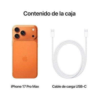 iPhone 17 Pro Max 256 GB Naranja Cósmico
