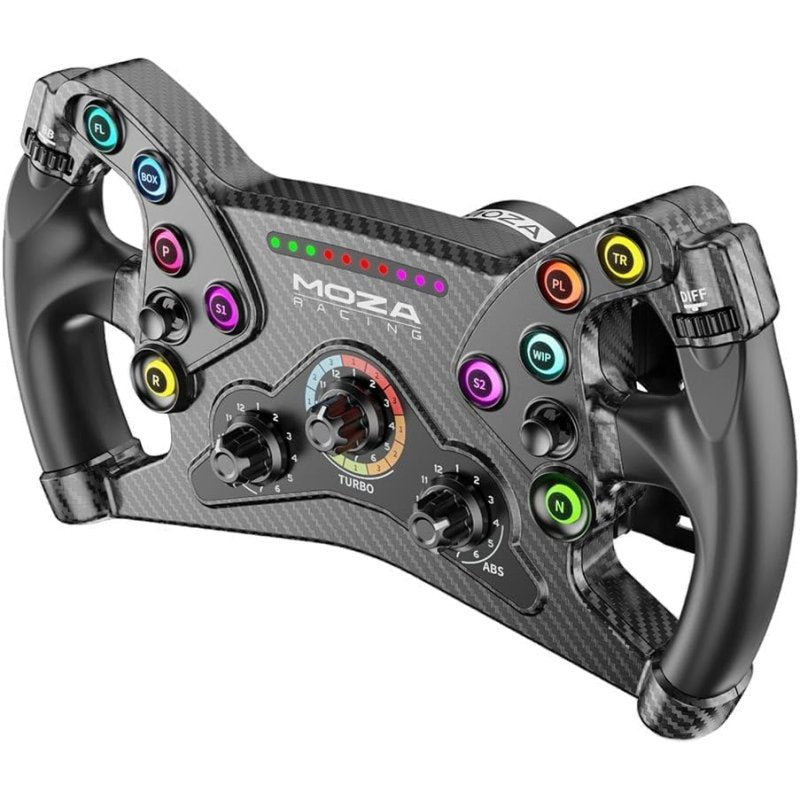 Moza KS Sim Racing Steering Wheel Fibra de Carbono