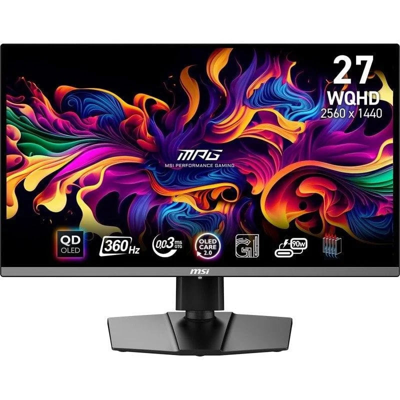 MSI MPG 271QRX QD-OLED 26,5" WQHD 360Hz QD-OLED FreeSync Premium