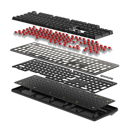 Newskill Serike V2 Teclado Gaming Mecánico RGB Negro NewSwitch Red