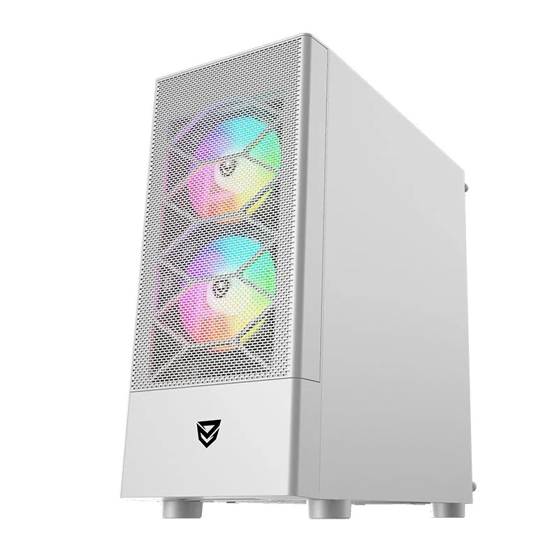 Nfortec Caelum RGB Torre ATX con Frontal Mallado Cristal Templado
