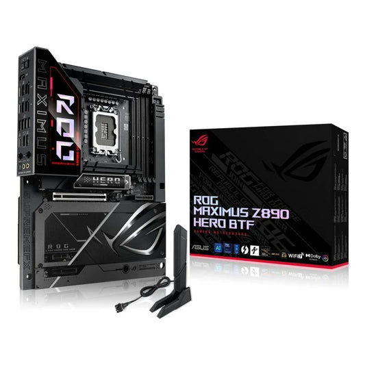 ASUS ROG Maximus Z890 Hero BTF LGA 1851 ATX Bluetooth 5.4 Wi-Fi 7