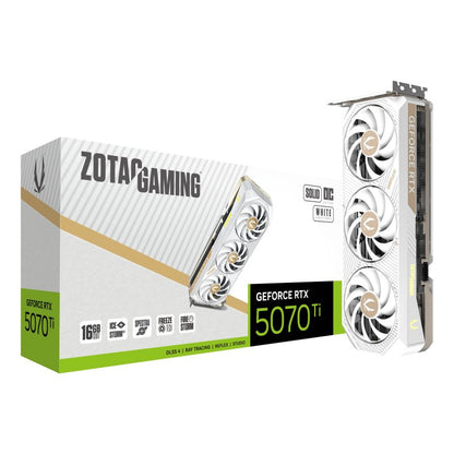 Zotac GAMING GeForce RTX 5070 Ti 16GB GDDR7 SOLID CORE OC triple ventilador