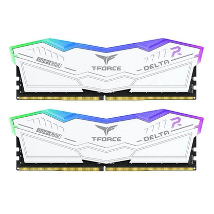 Team Group Delta White RGB DDR5 6000MHz 32GB 2x16GB CL30  AMD EXPO - Intel XMP